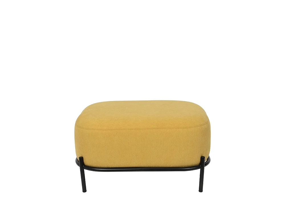 Polly - Repose-pieds en tissu - Couleur - Jaune