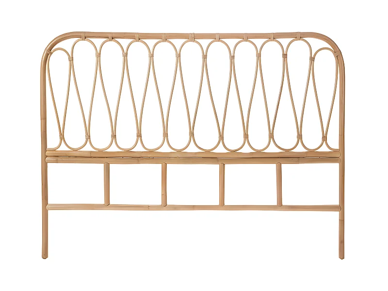 Atilan - Tête de lit en rotin 148cm - Naturel