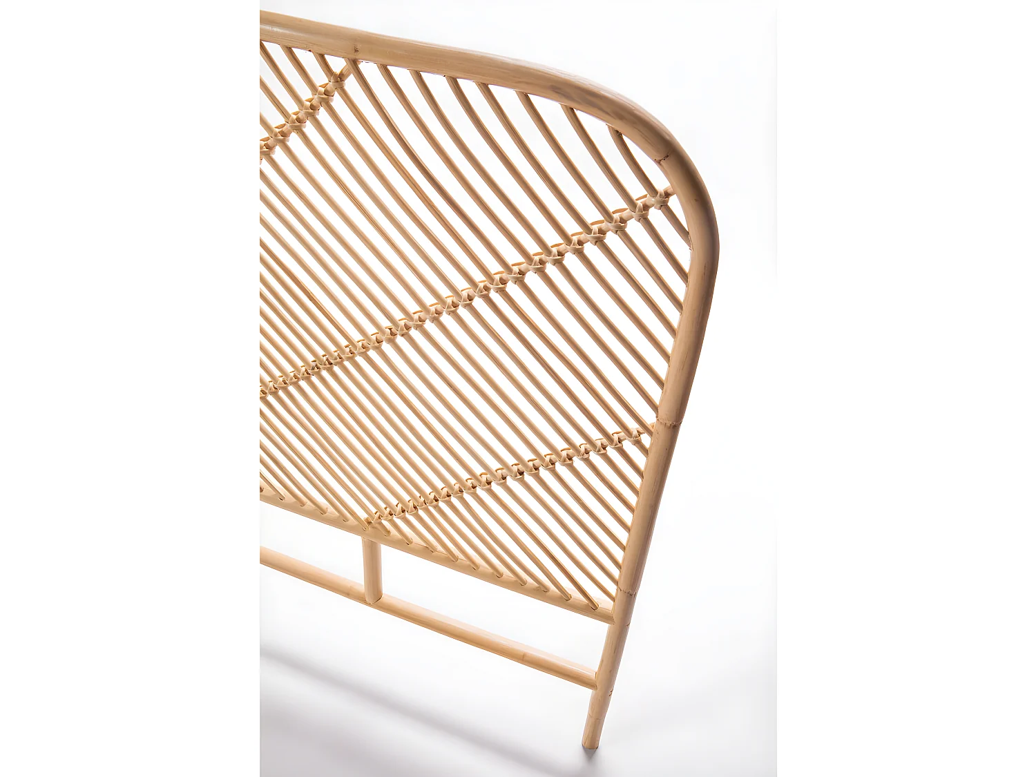 Kayan - Tête de lit en rotin 188cm - Naturel