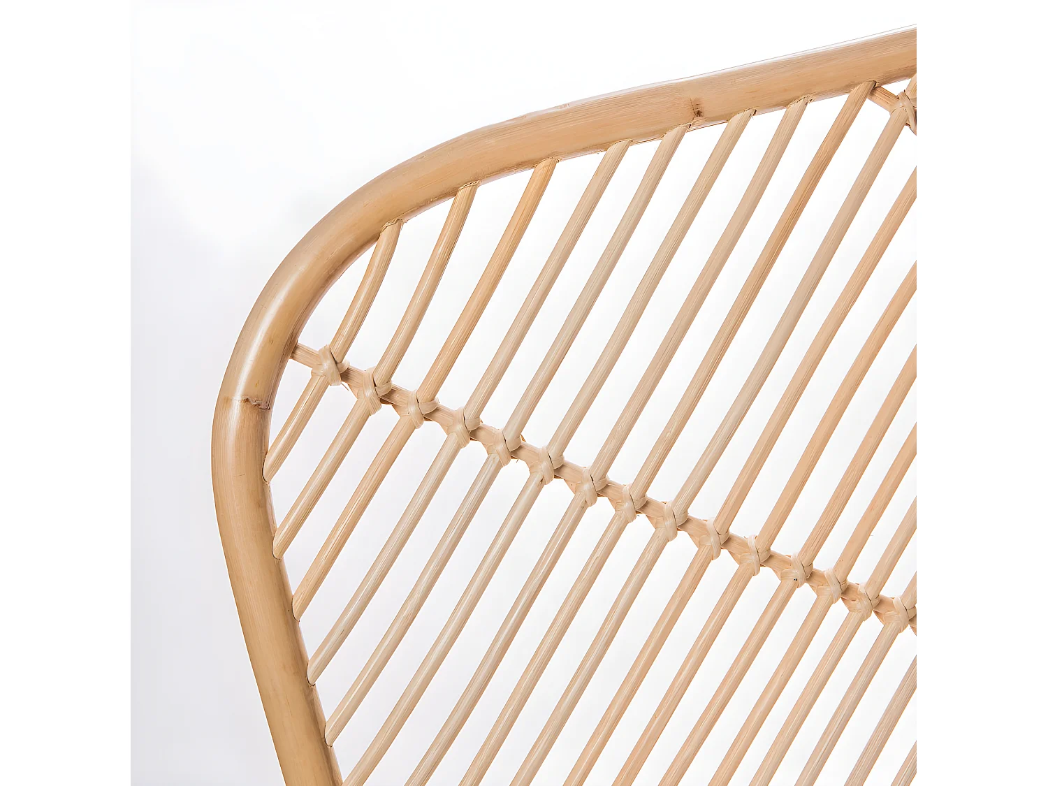 Kayan - Tête de lit en rotin 188cm - Naturel