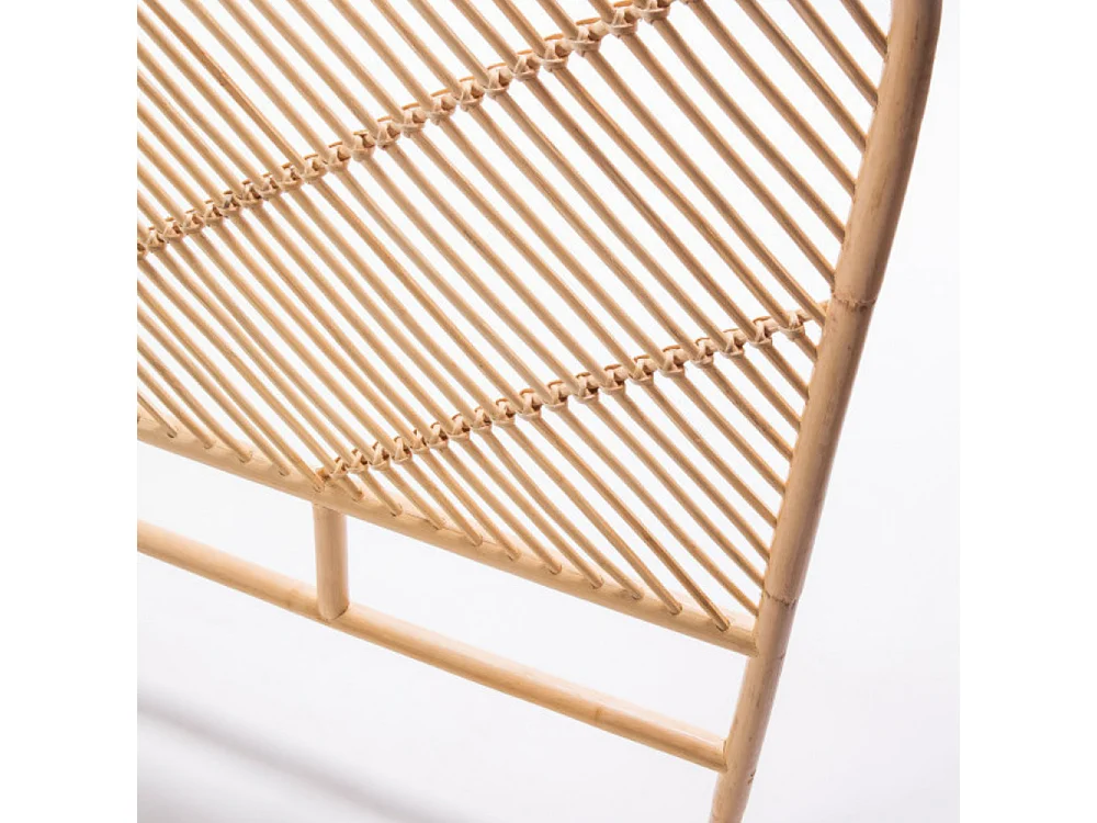 Kayan - Tête de lit en rotin 188cm - Naturel