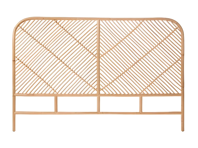 Kayan - Tête de lit en rotin 188cm - Naturel