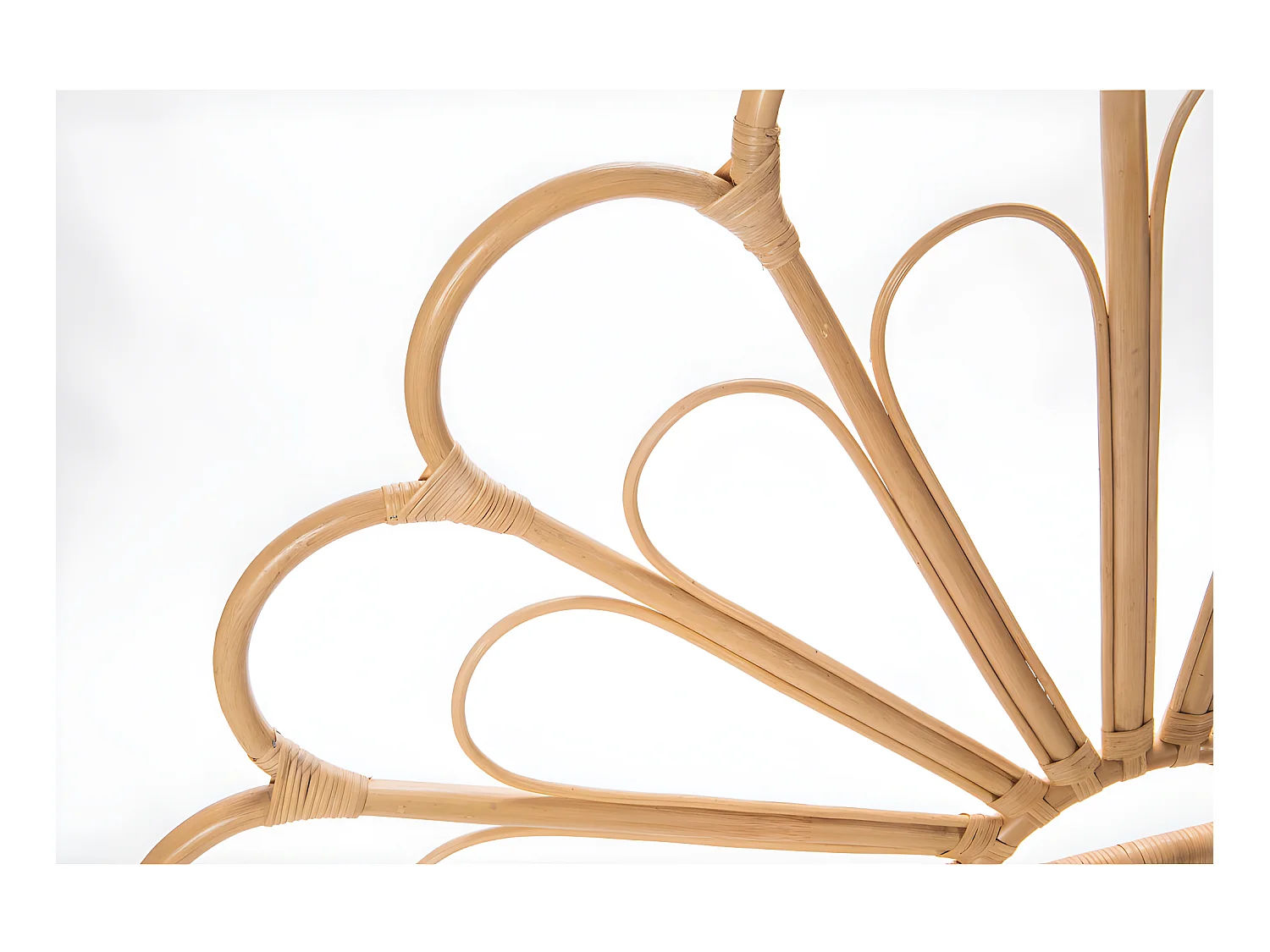 Singaraja - Tête de lit design en rotin 160cm - Naturel