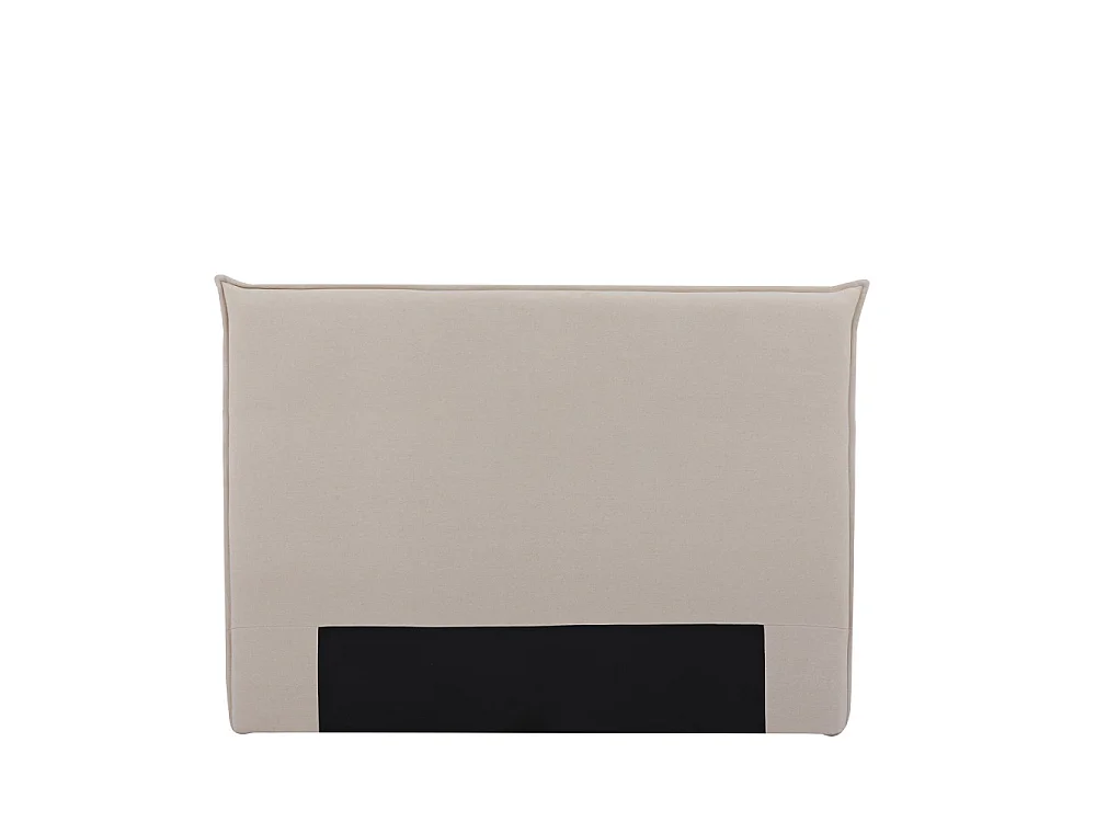 Macbeth - Tête de lit en coton et lin L150cm : Couleur - Naturel