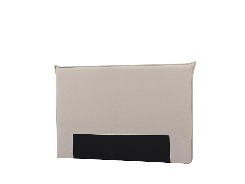 Macbeth - Tête de lit en coton et lin L150cm : Couleur - Naturel