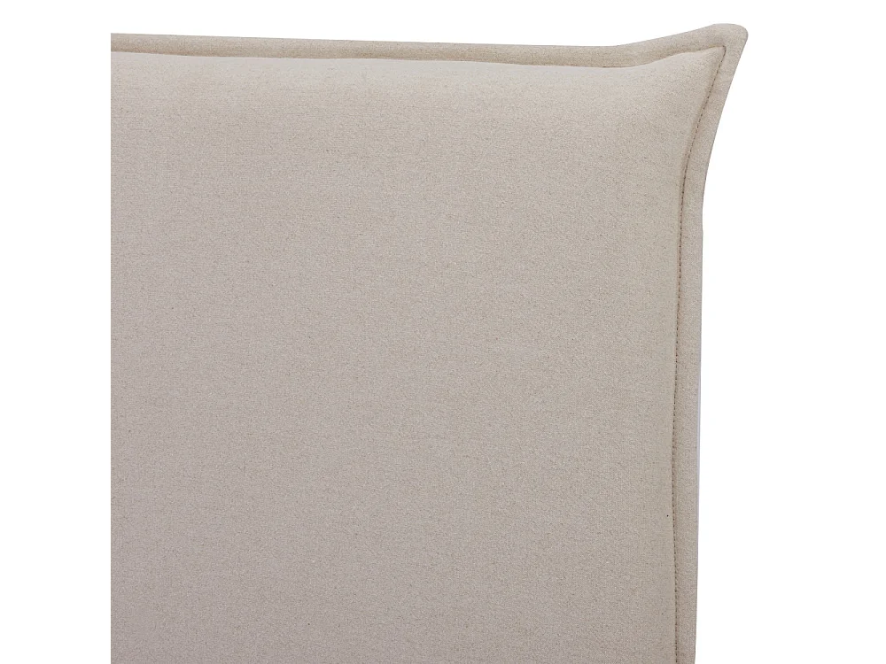 Macbeth - Tête de lit en coton et lin L150cm : Couleur - Naturel
