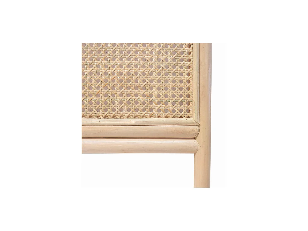 Nanasi - Tête de lit en cannage de rotin L168xH110cm : Couleur - Naturel