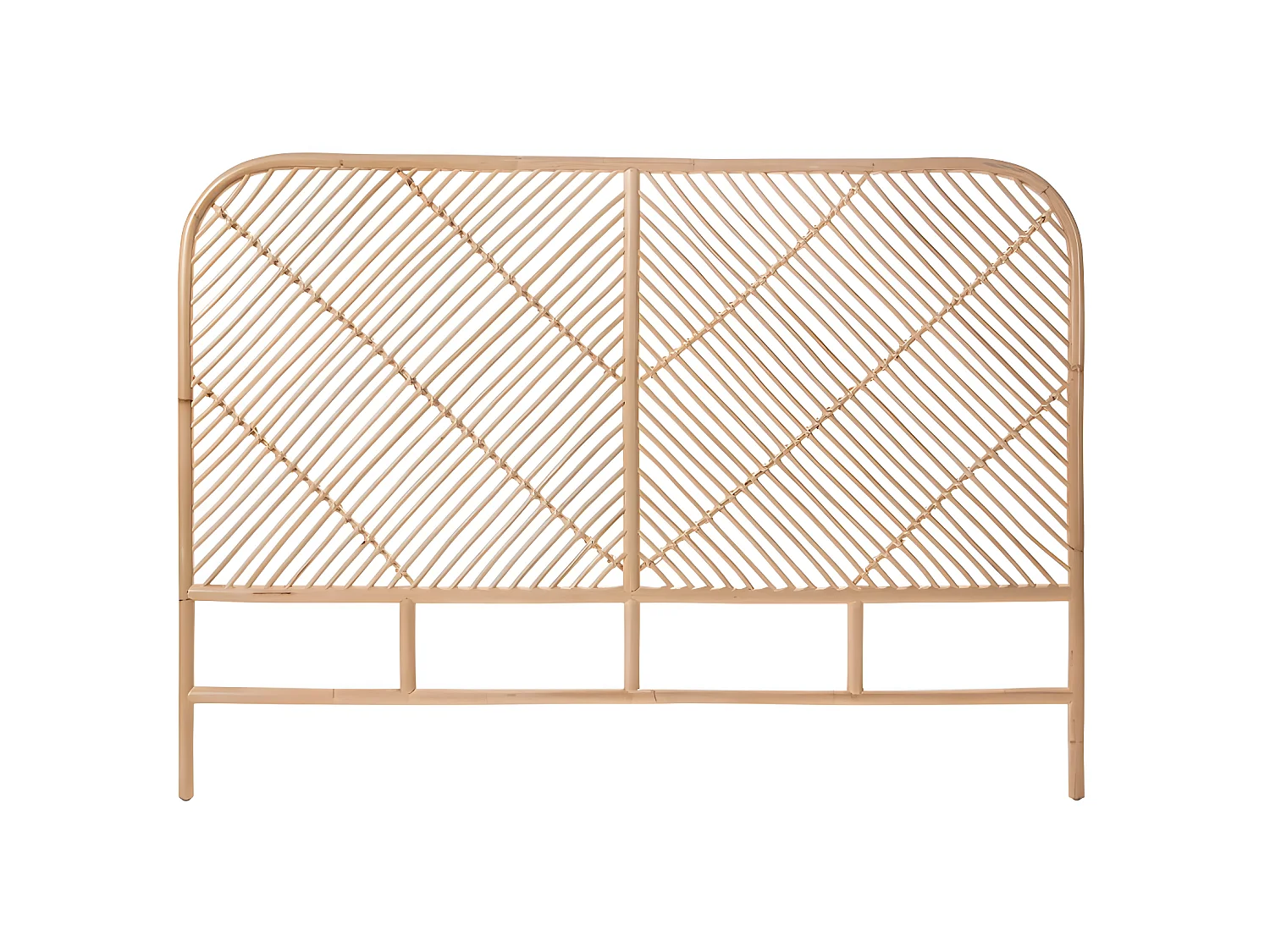 Kayan - Tête de lit en rotin 148cm - Naturel