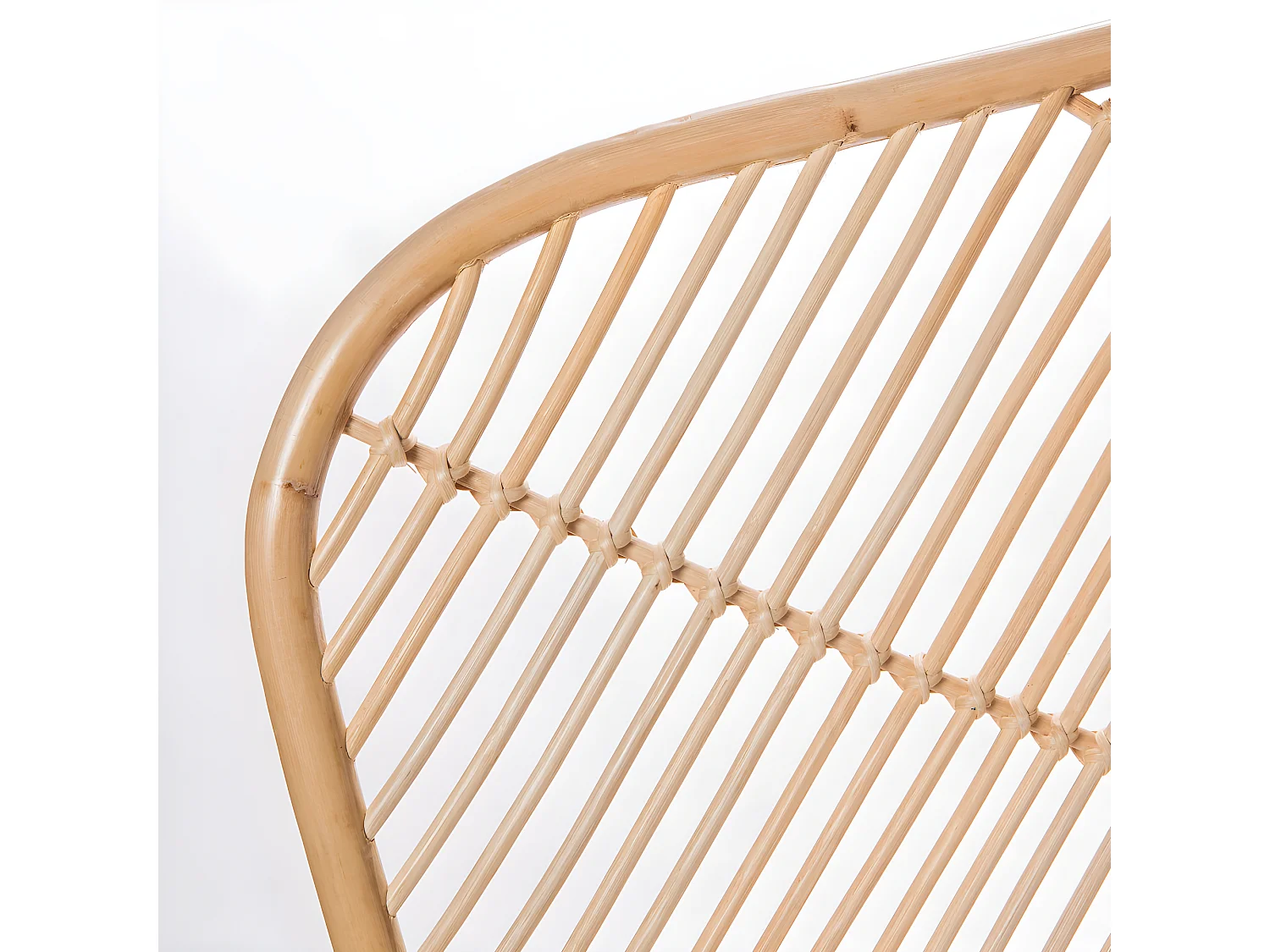 Kayan - Tête de lit en rotin 148cm - Naturel