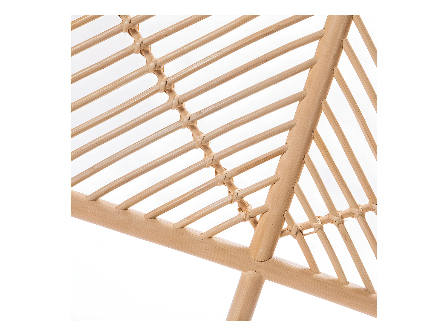 Kayan - Tête de lit en rotin 168 cm - Naturel