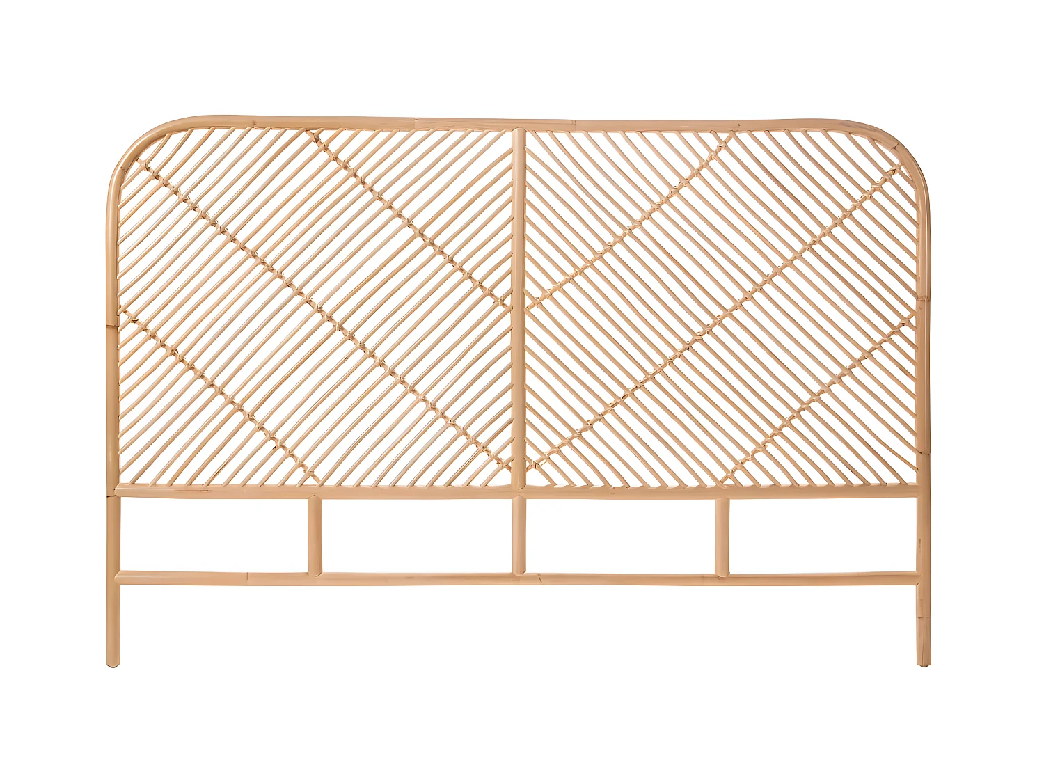 Kayan - Tête de lit en rotin 168 cm - Naturel