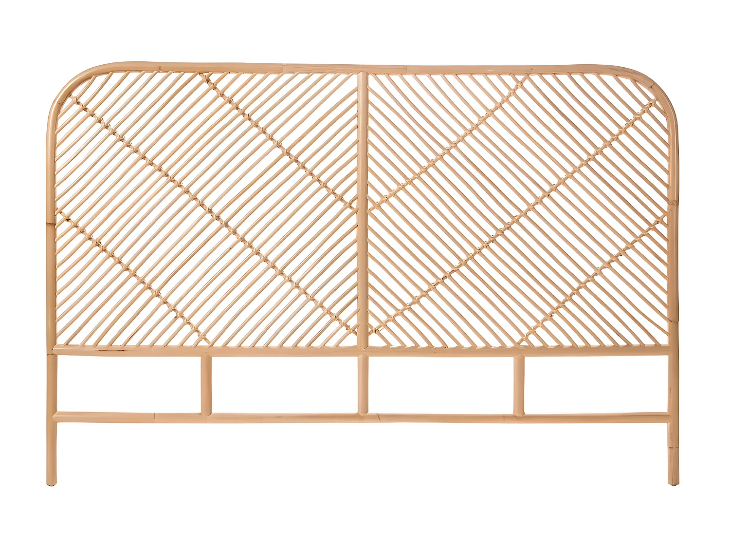 Kayan - Tête de lit en rotin 168 cm - Naturel