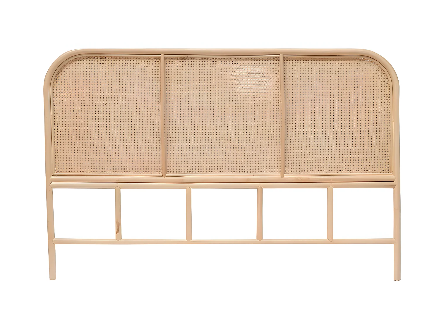 Nanasi - Tête de lit en cannage de rotin L188xH110cm - Couleur - Naturel