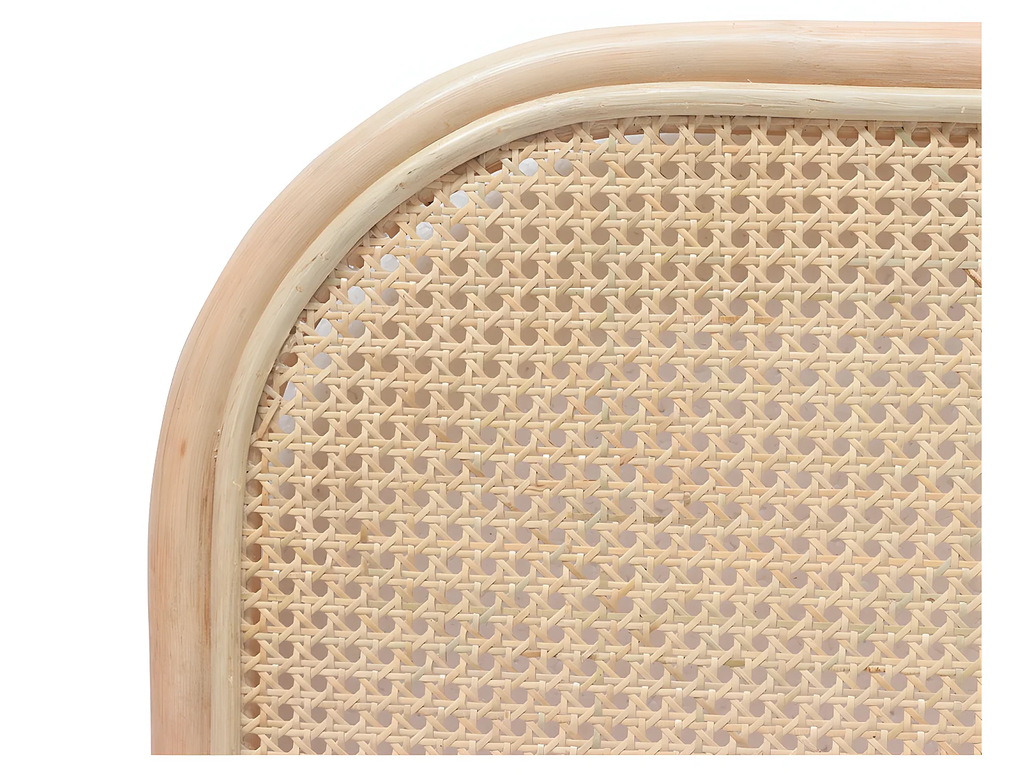 Nanasi - Tête de lit en cannage de rotin L188xH110cm - Couleur - Naturel