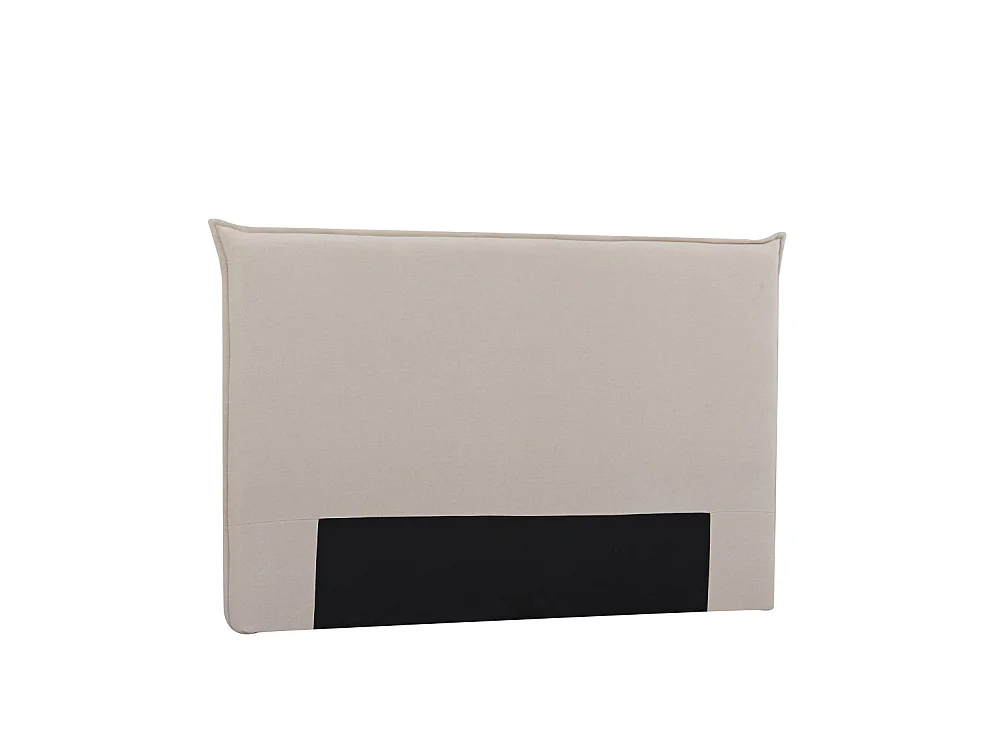 Macbeth - Tête de lit en coton et lin L170cm - Naturel