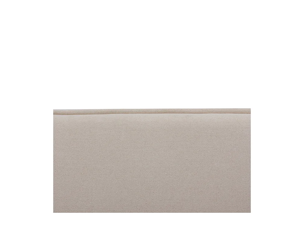 Macbeth - Tête de lit en coton et lin L170cm - Naturel