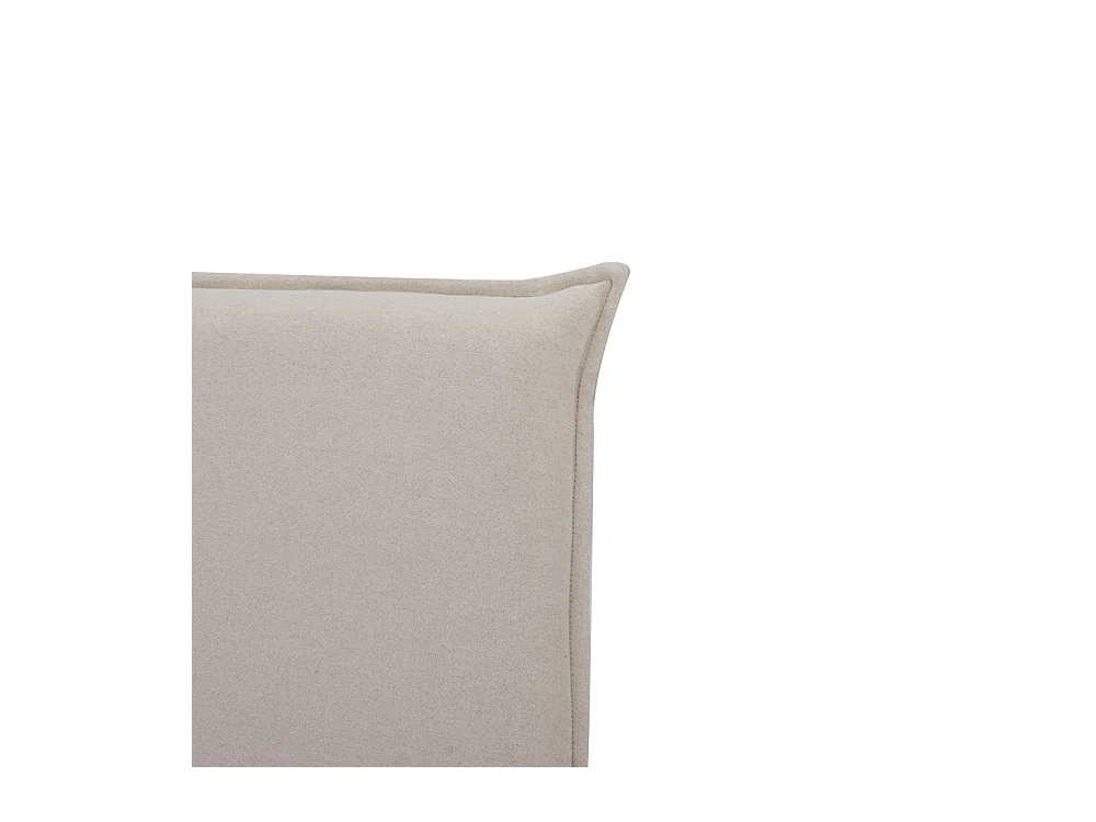 Macbeth - Tête de lit en coton et lin L170cm - Naturel