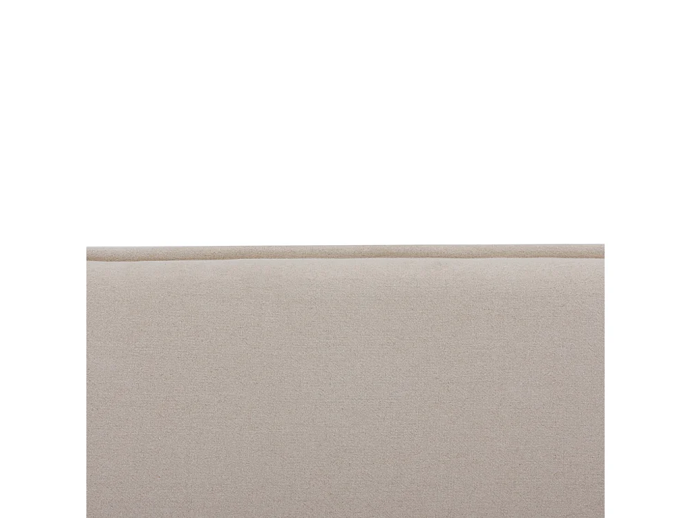 Macbeth - Tête de lit en coton et lin L170cm - Naturel