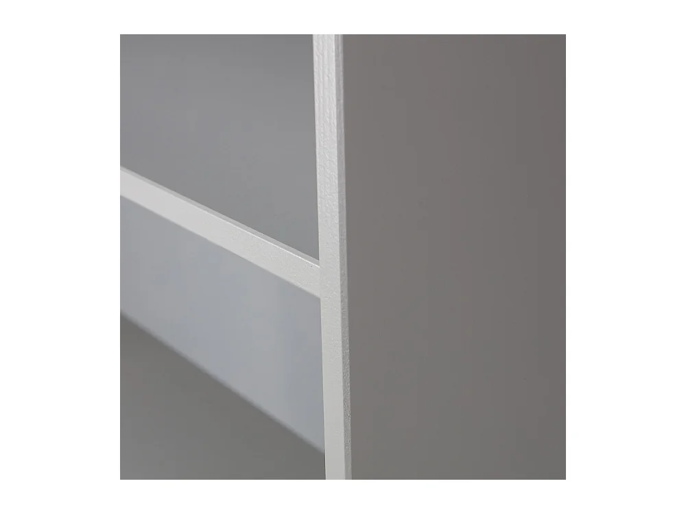 Madu - Bibliothèque en bois H200cm - Gris clair