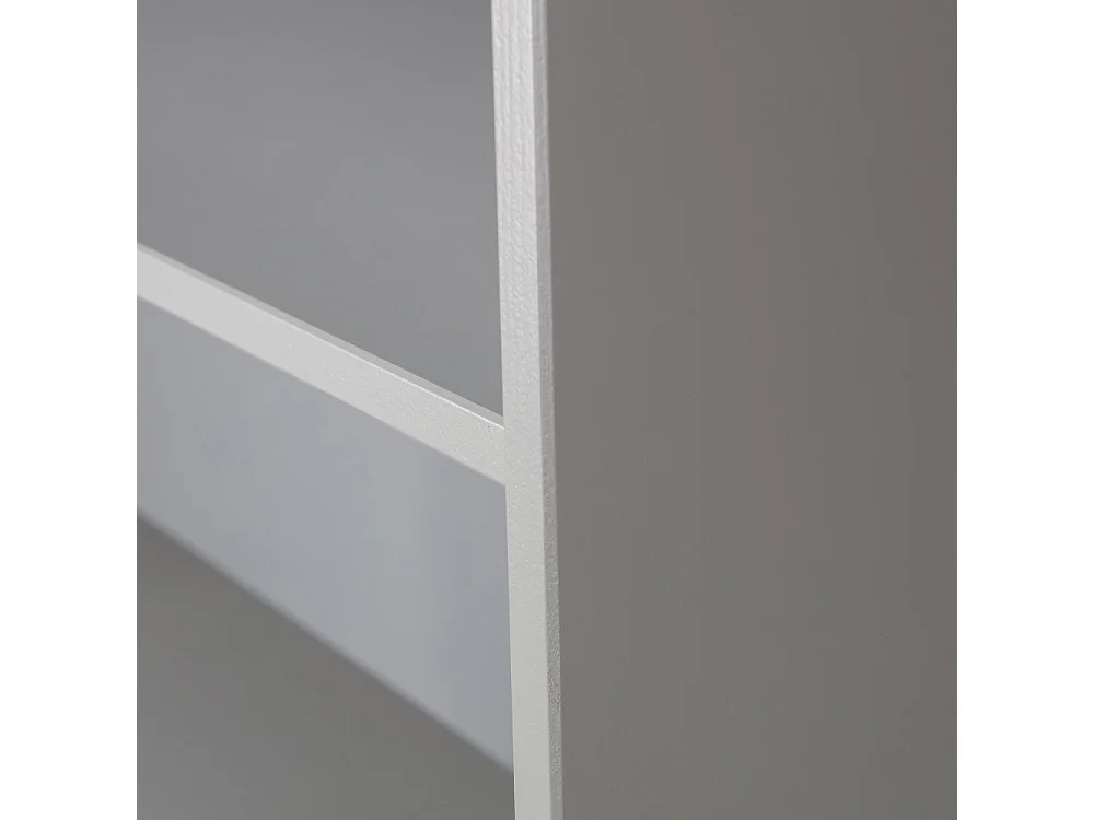 Madu - Bibliothèque en bois H200cm - Gris clair