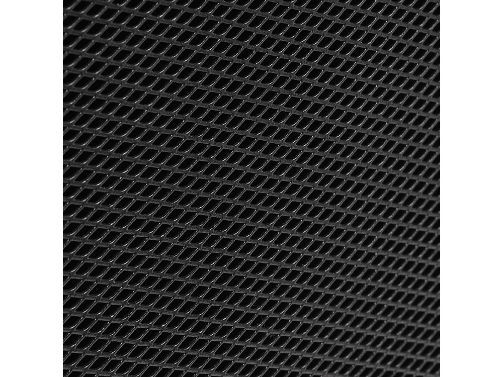 Abel - Bibliothèque 2 portes, 6 niches en métal H180cm - Noir