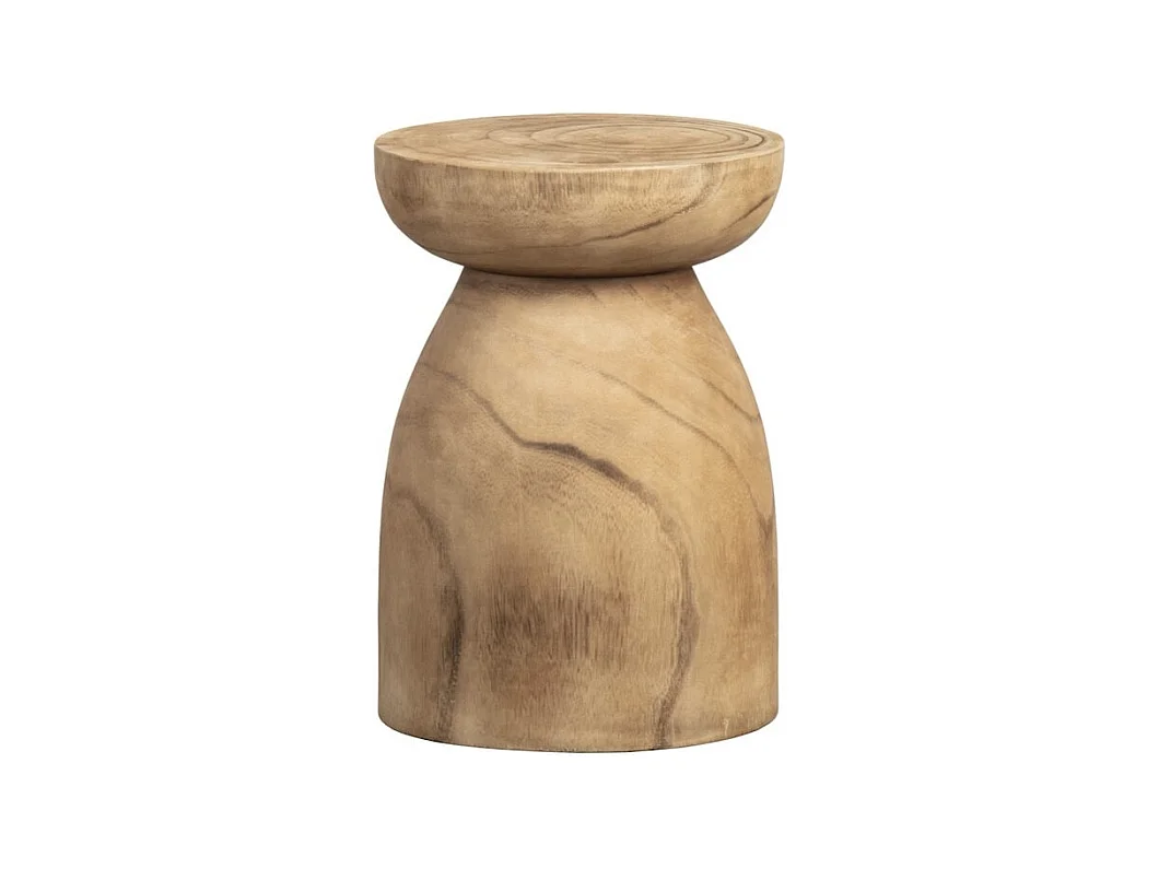 BINK - Table d'appoint en bois de paulownia