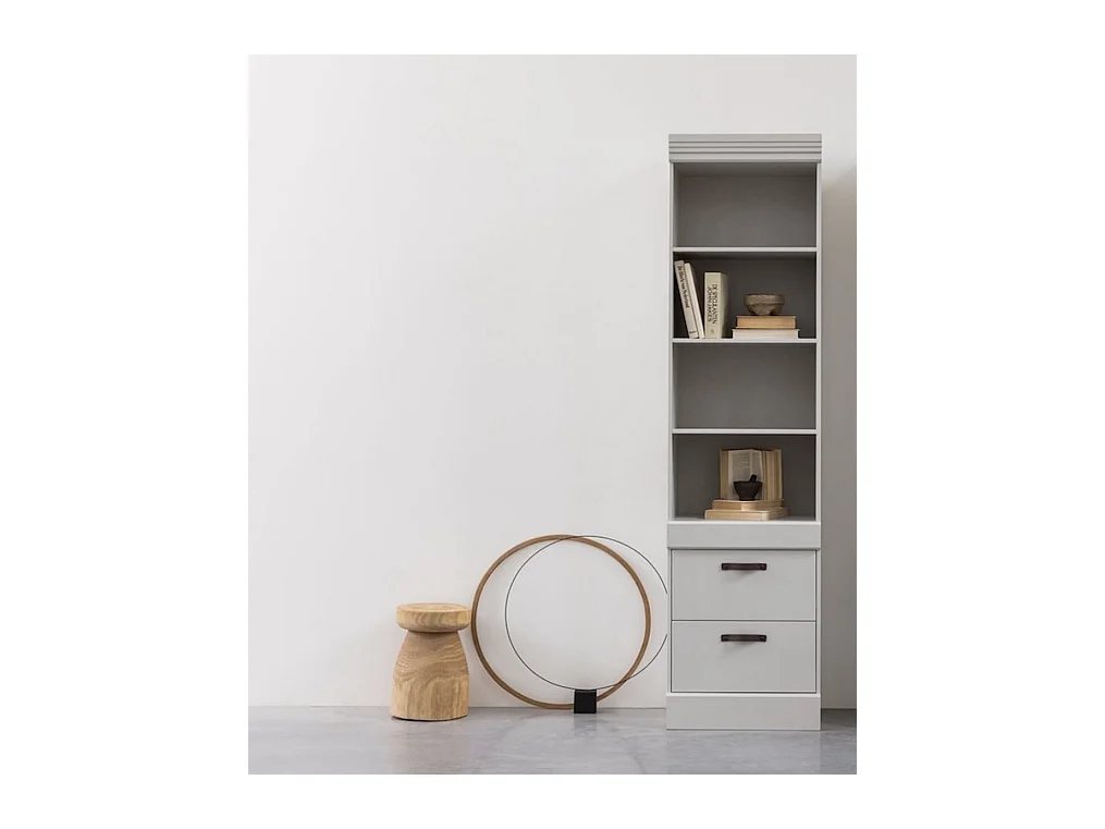 BINK - Table d'appoint en bois de paulownia