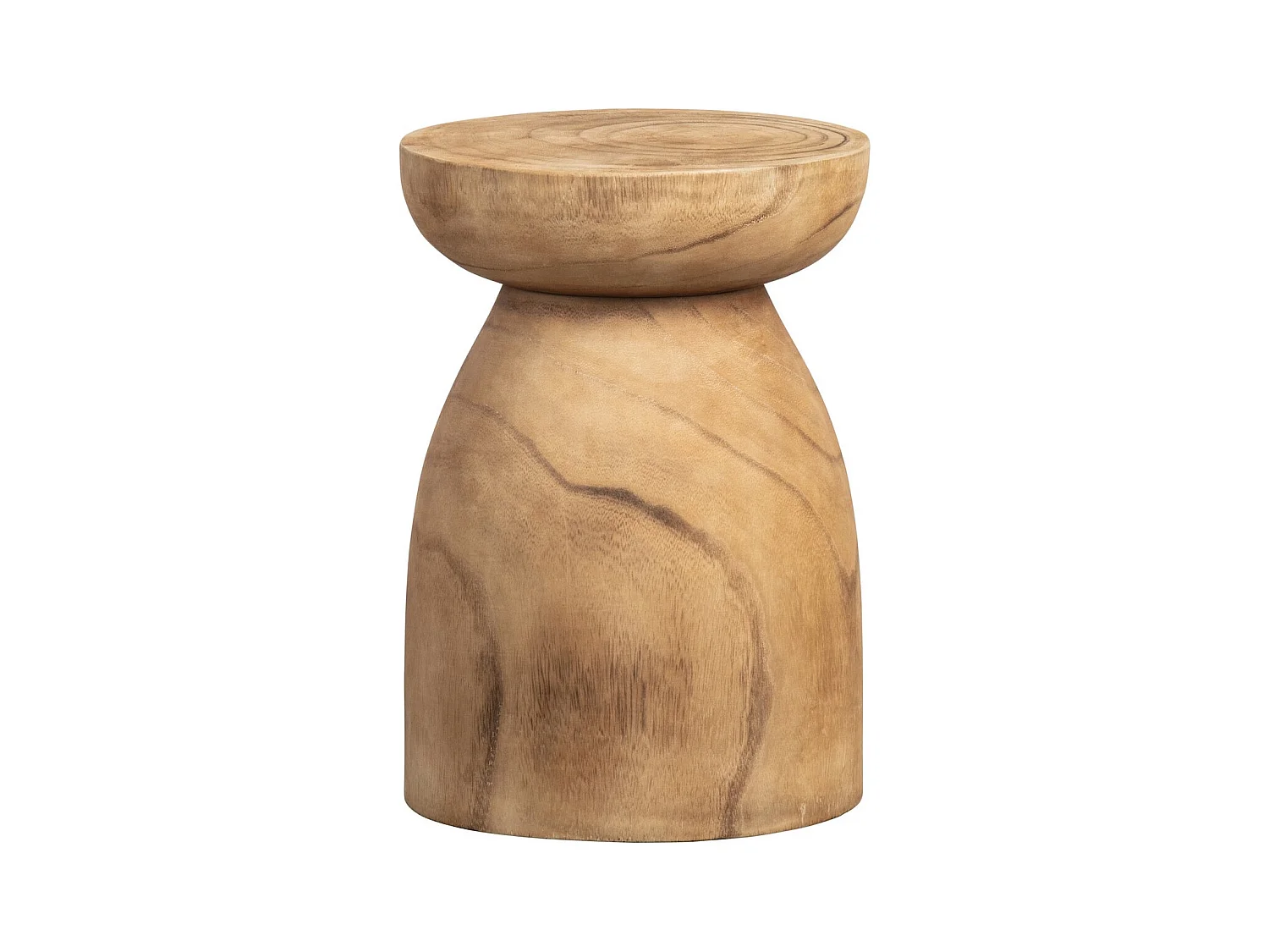 BINK - Table d'appoint en bois de paulownia