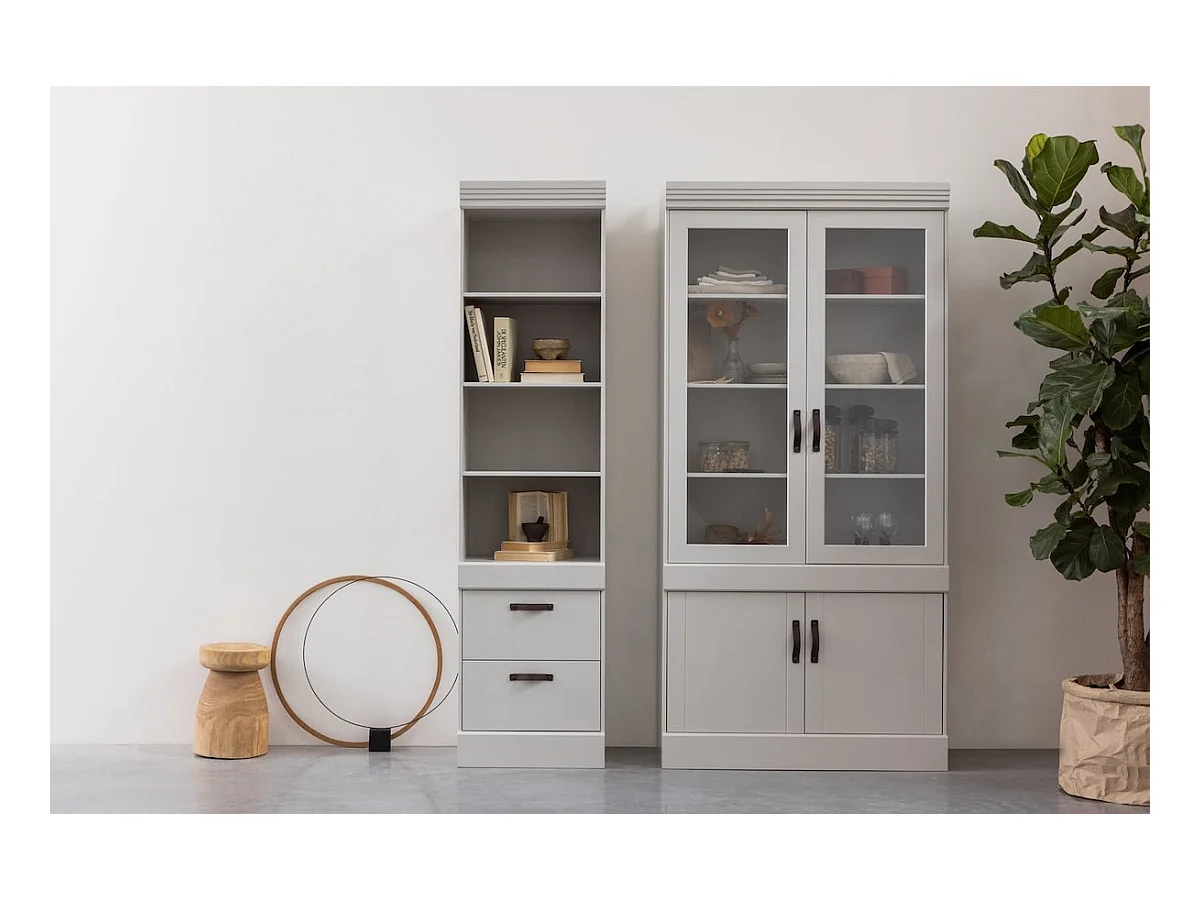 BINK - Table d'appoint en bois de paulownia