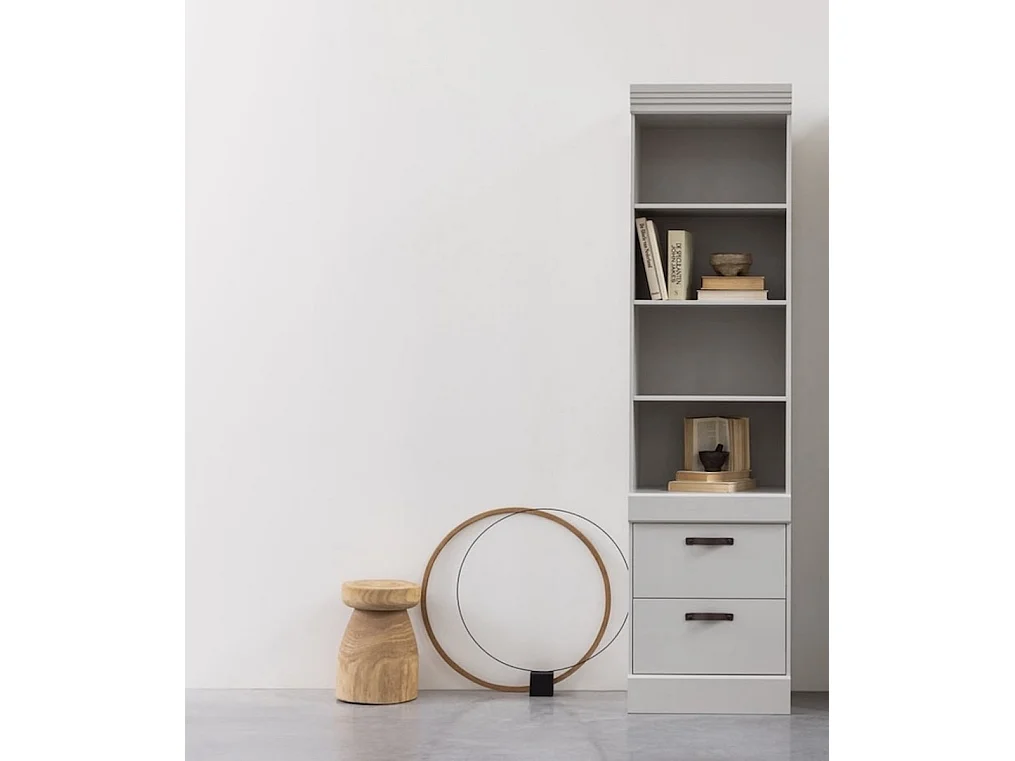 BINK - Table d'appoint en bois de paulownia