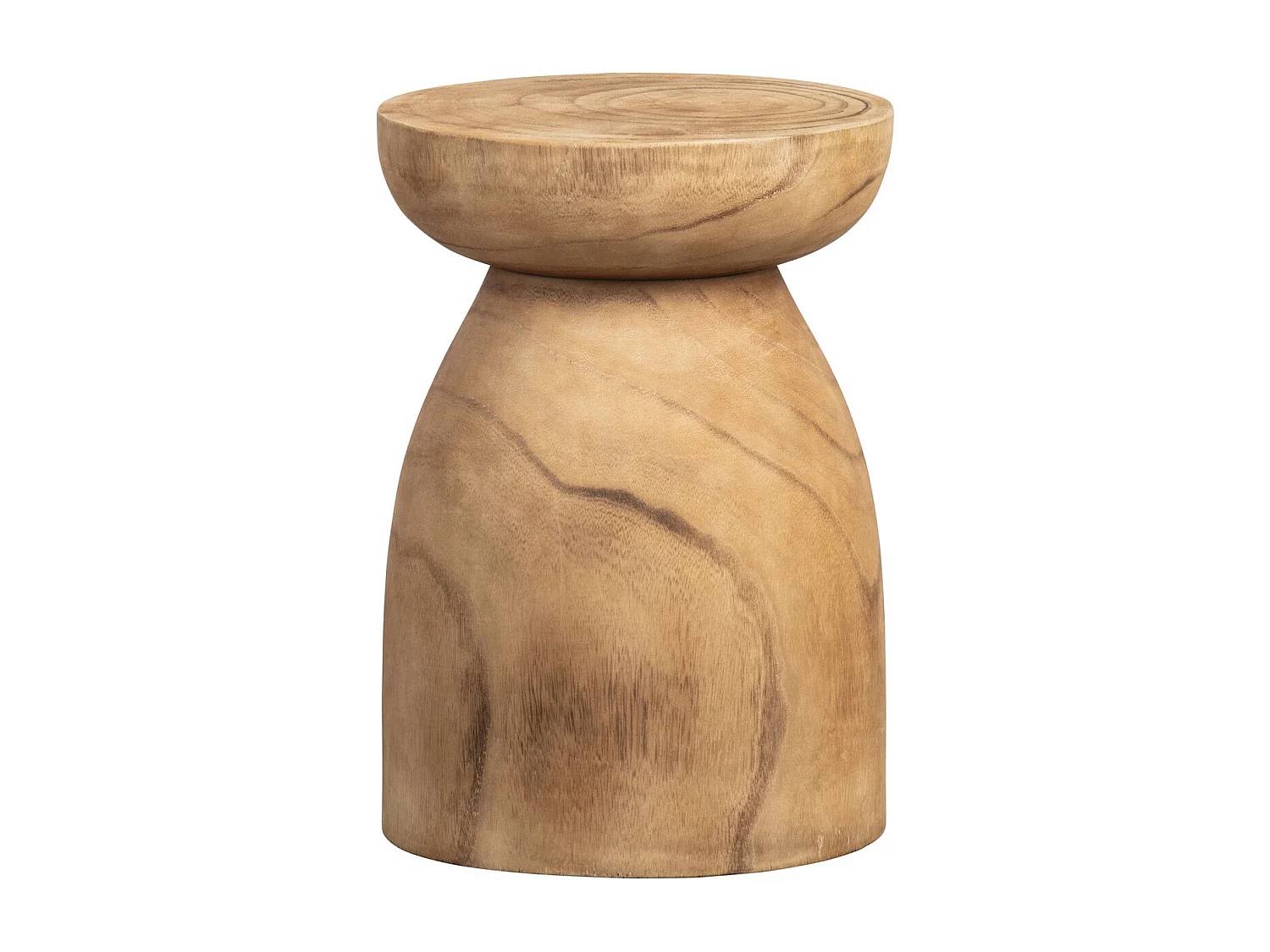 BINK - Table d'appoint en bois de paulownia