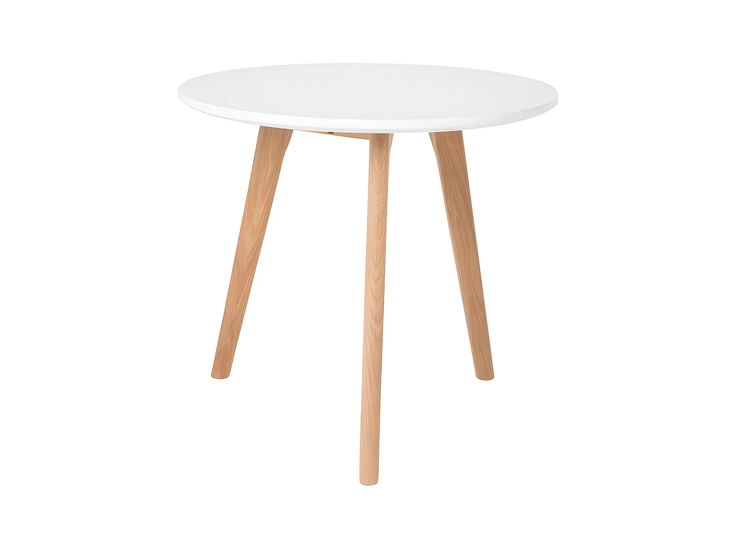 Bodine - 2 tables d'appoint scandinave - Blanc