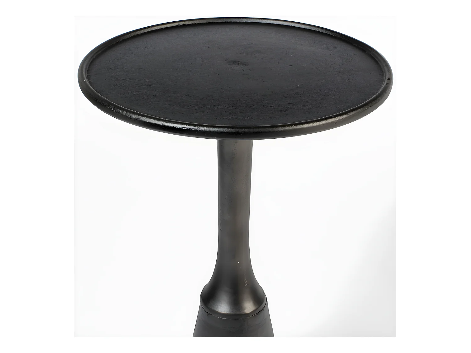 Noah - Table d'appoint ronde en métal ø35cm - Noir