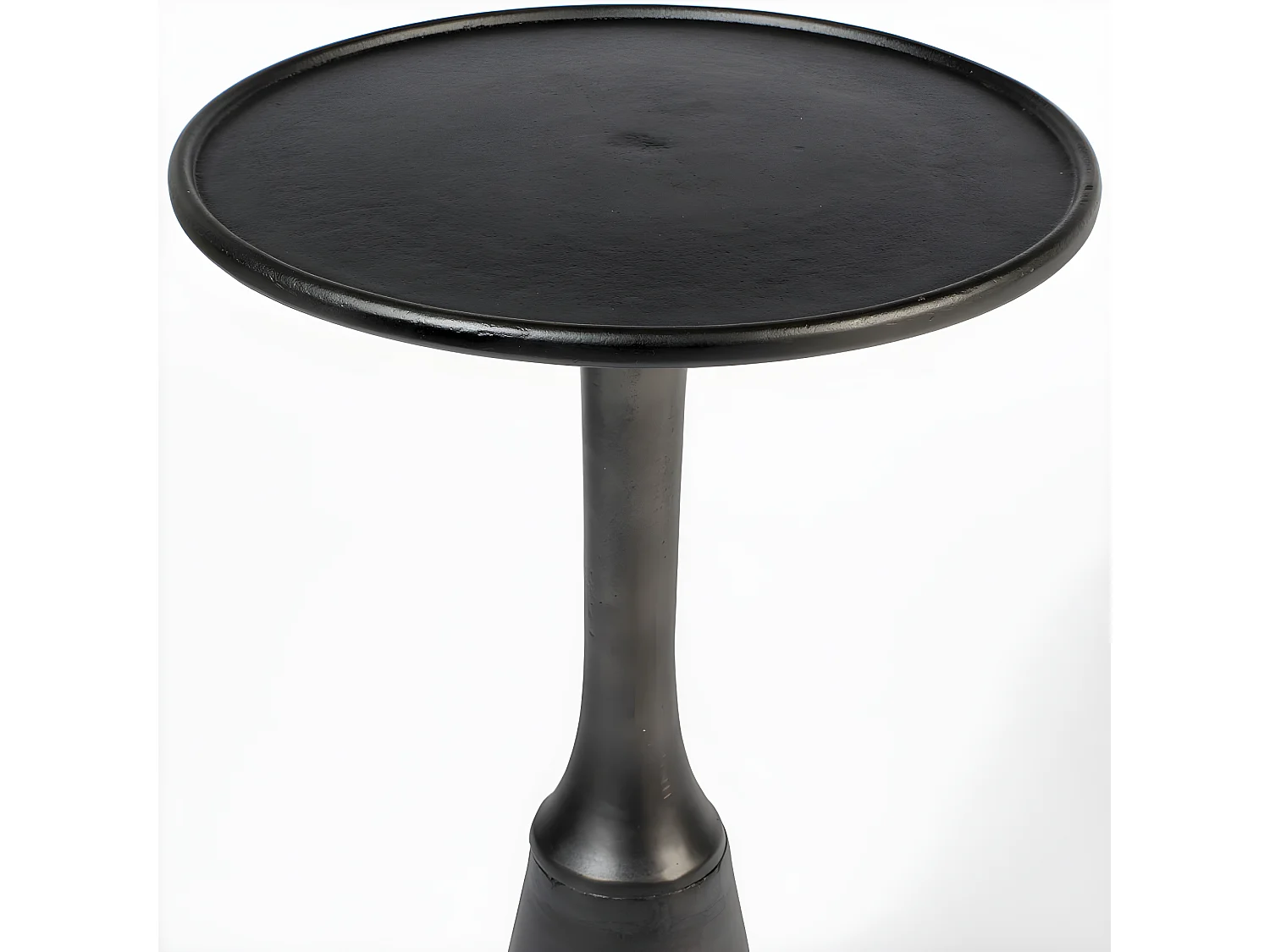 Noah - Table d'appoint ronde en métal ø35cm - Noir