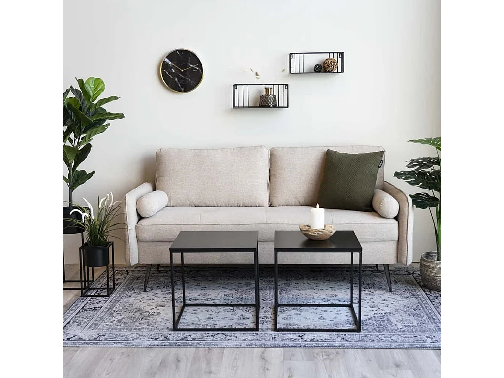 Table latérale Avery Noir