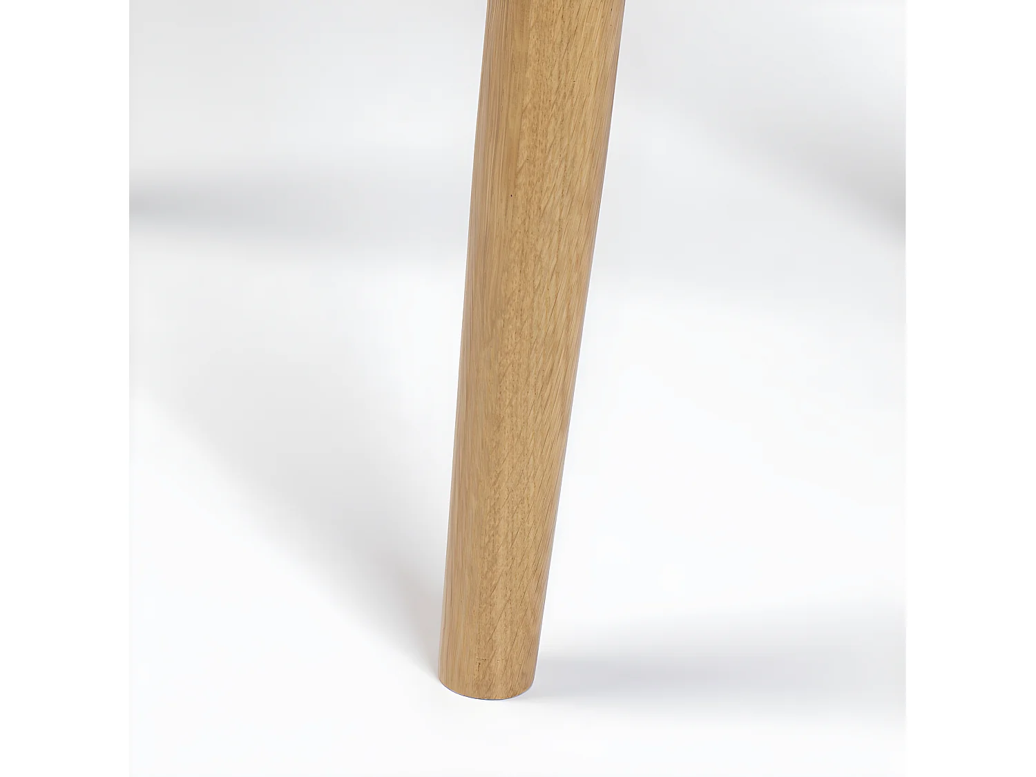 Fabio - Table d'appoint ronde en bois ø50cm - Bois clair