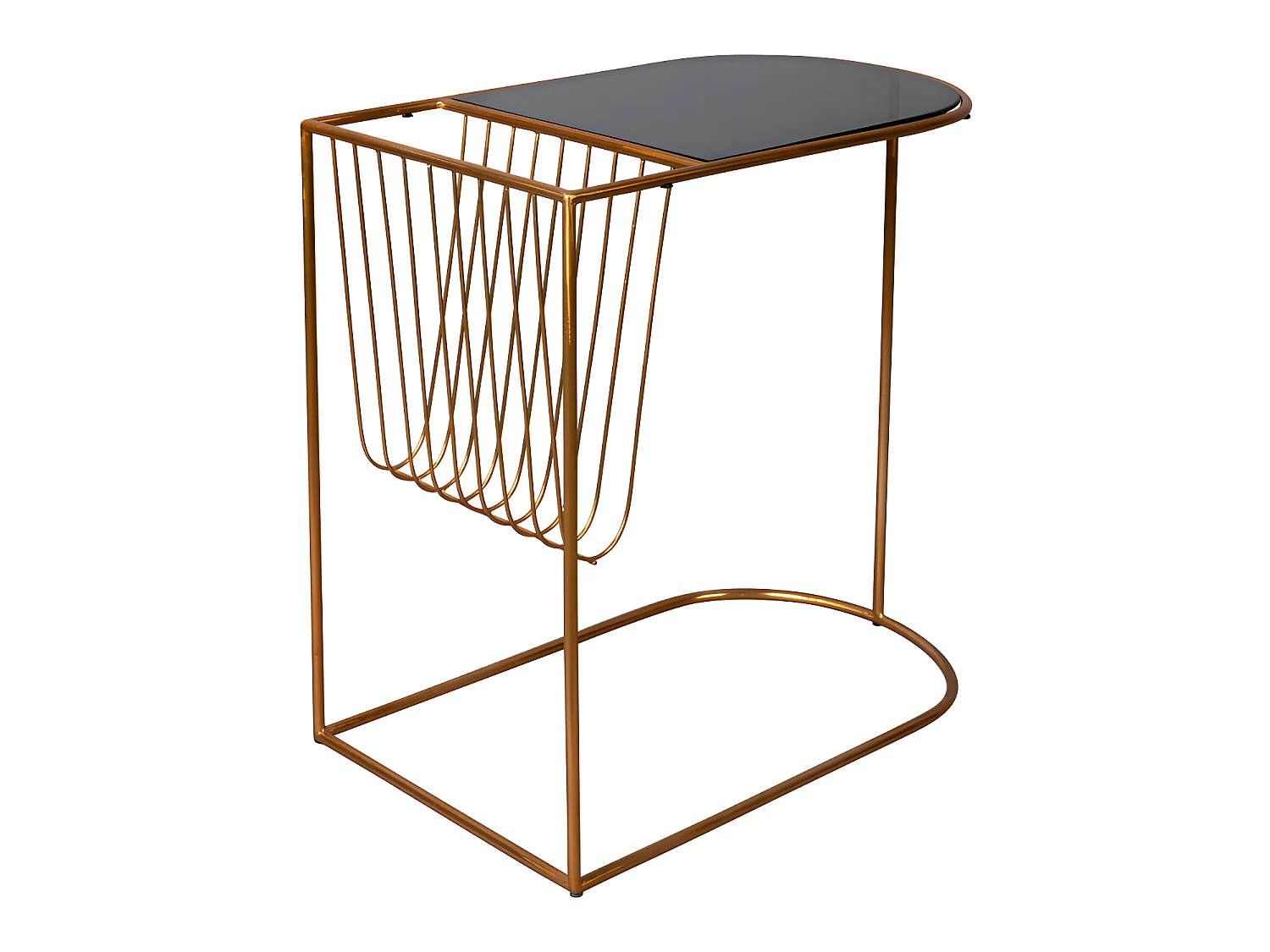 Eileen - Table d'appoint en métal - Laiton