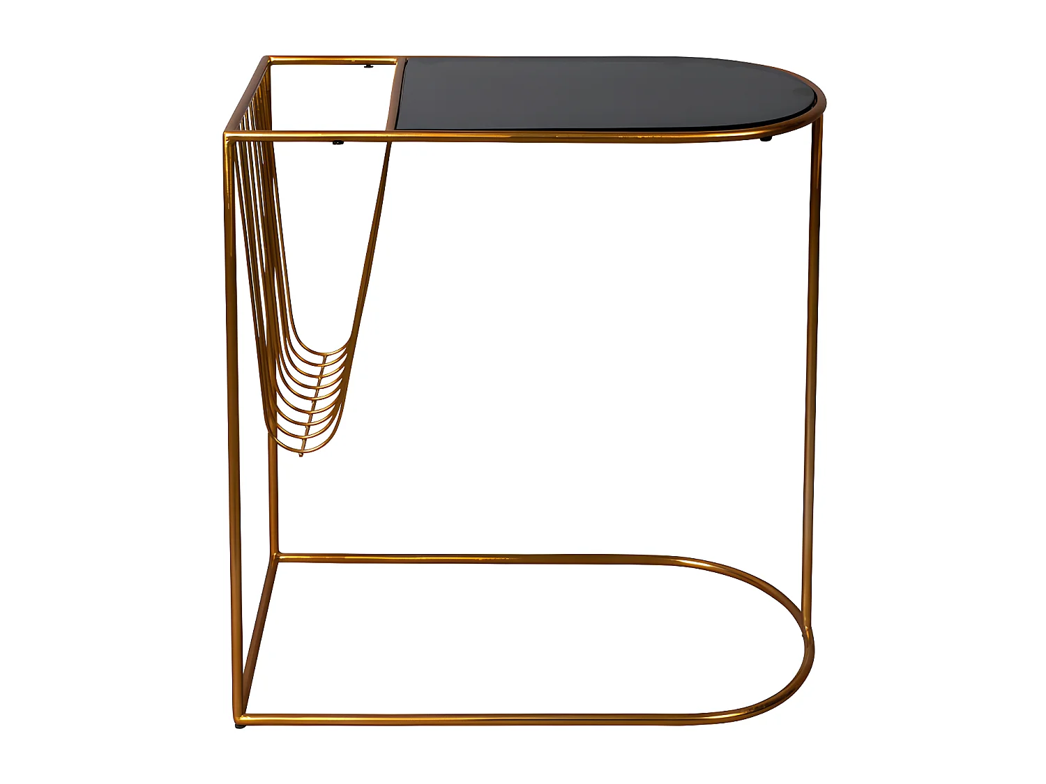 Eileen - Table d'appoint en métal - Laiton