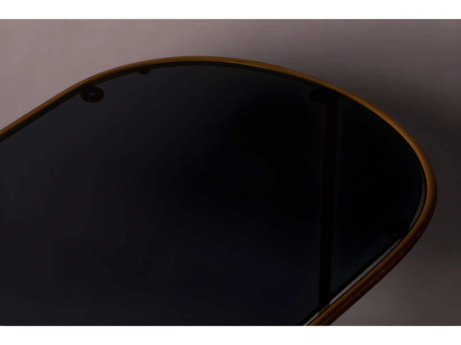 Eileen - Table d'appoint en métal - Laiton