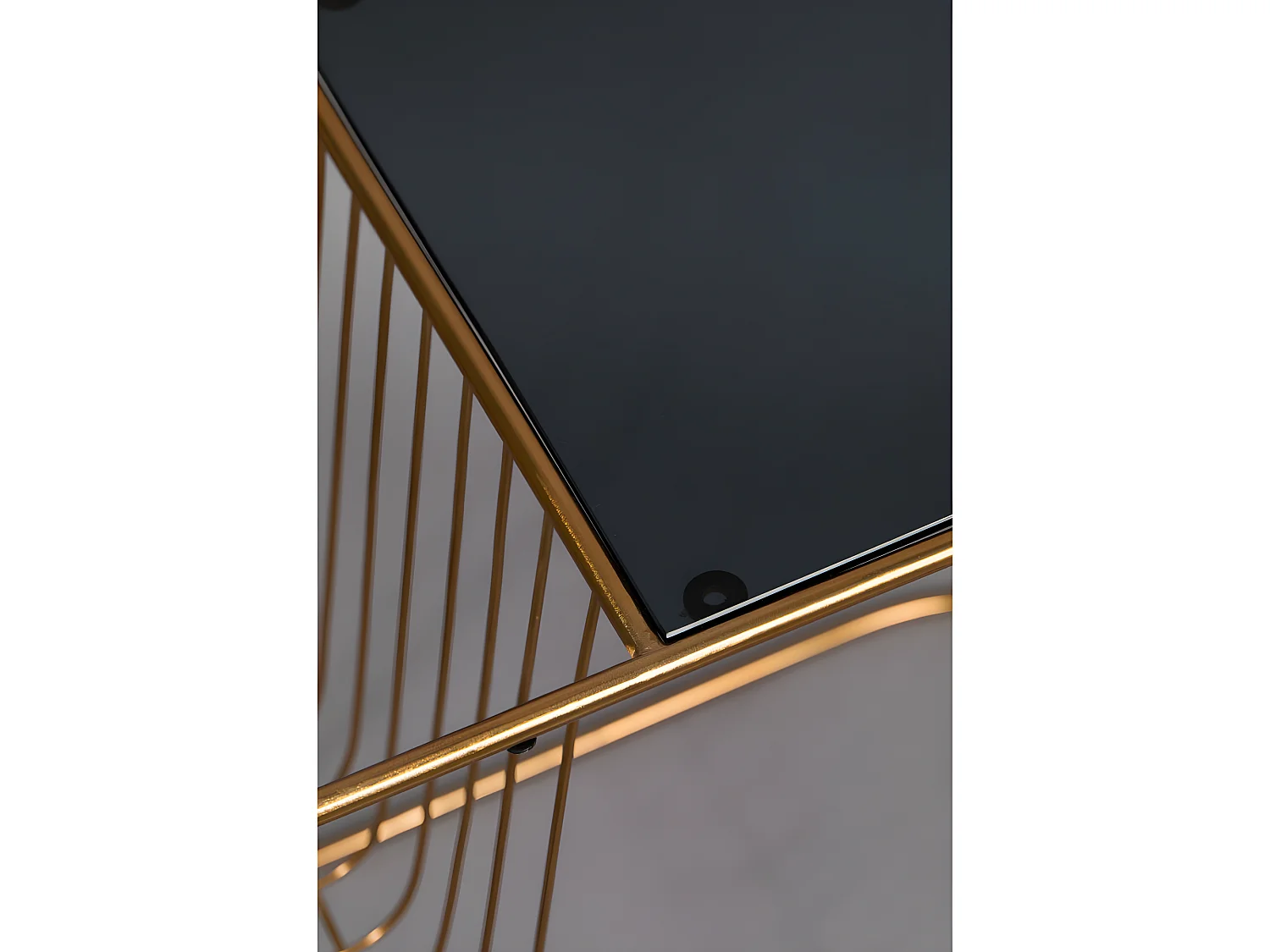 Eileen - Table d'appoint en métal - Laiton