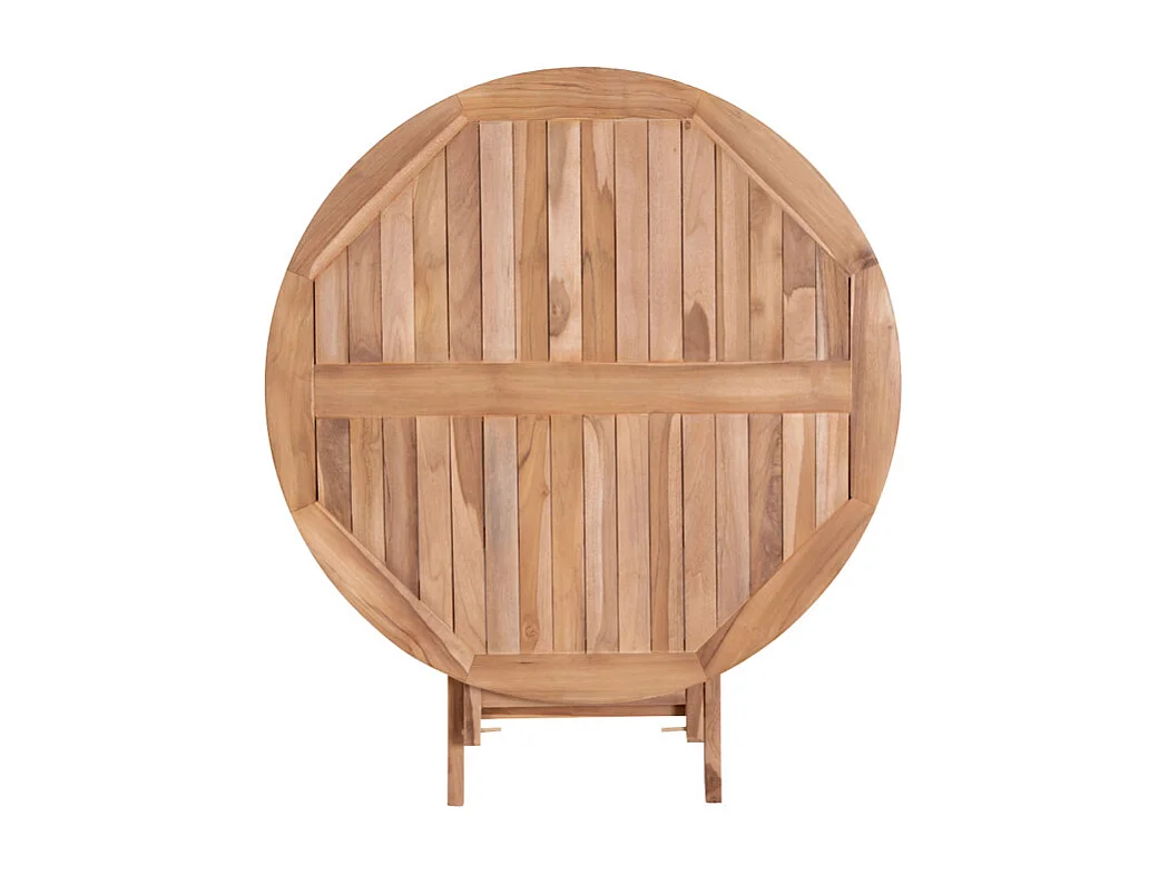 Oviedo - Table à manger de jardin ø100cm en teck