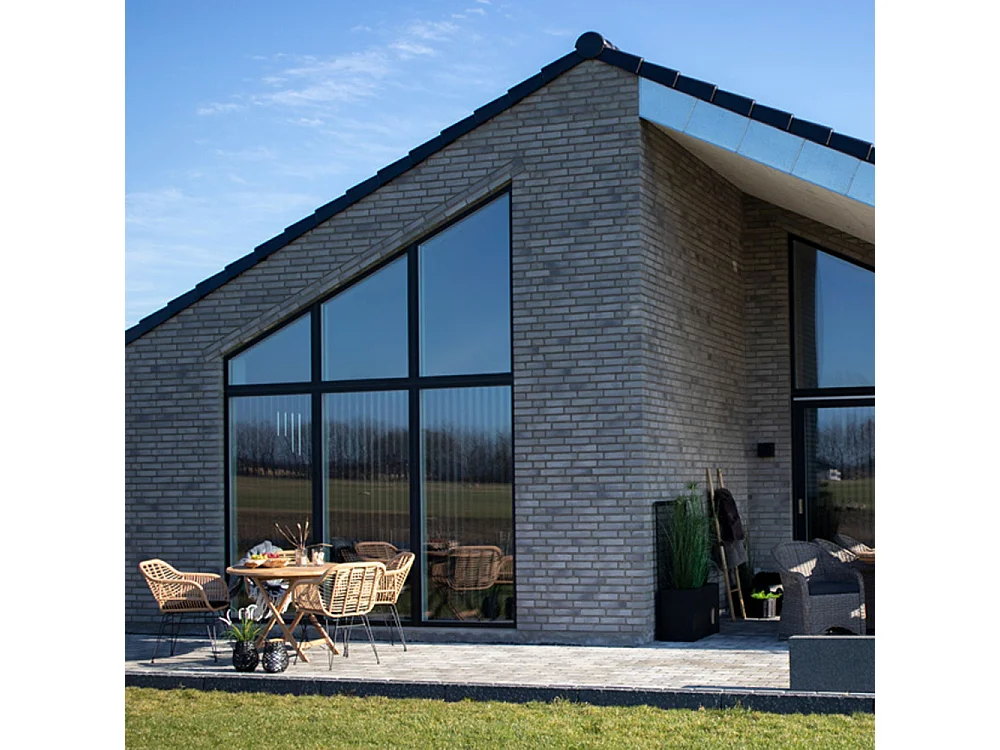 Oviedo - Table à manger de jardin ø100cm en teck