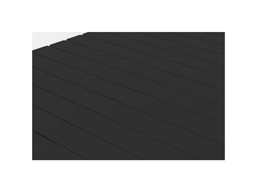 VONDEL - Table de jardin en métal 214x97cm