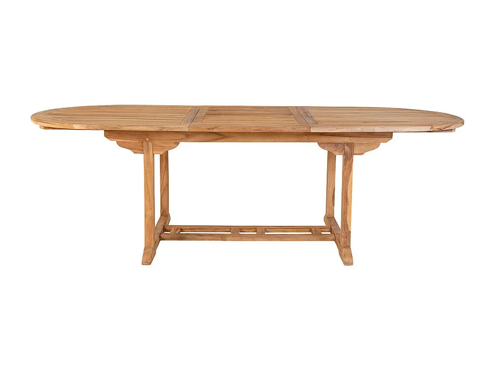 Salamanca tuintafel met extra plank teakhout.