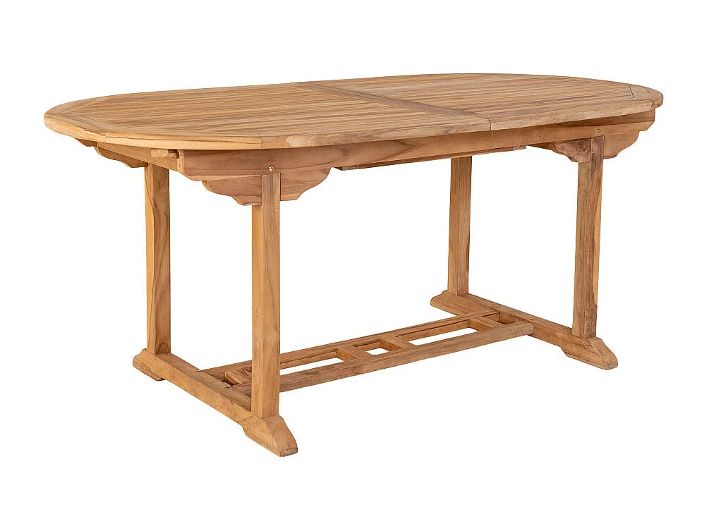 Salamanca tuintafel met extra plank teakhout.