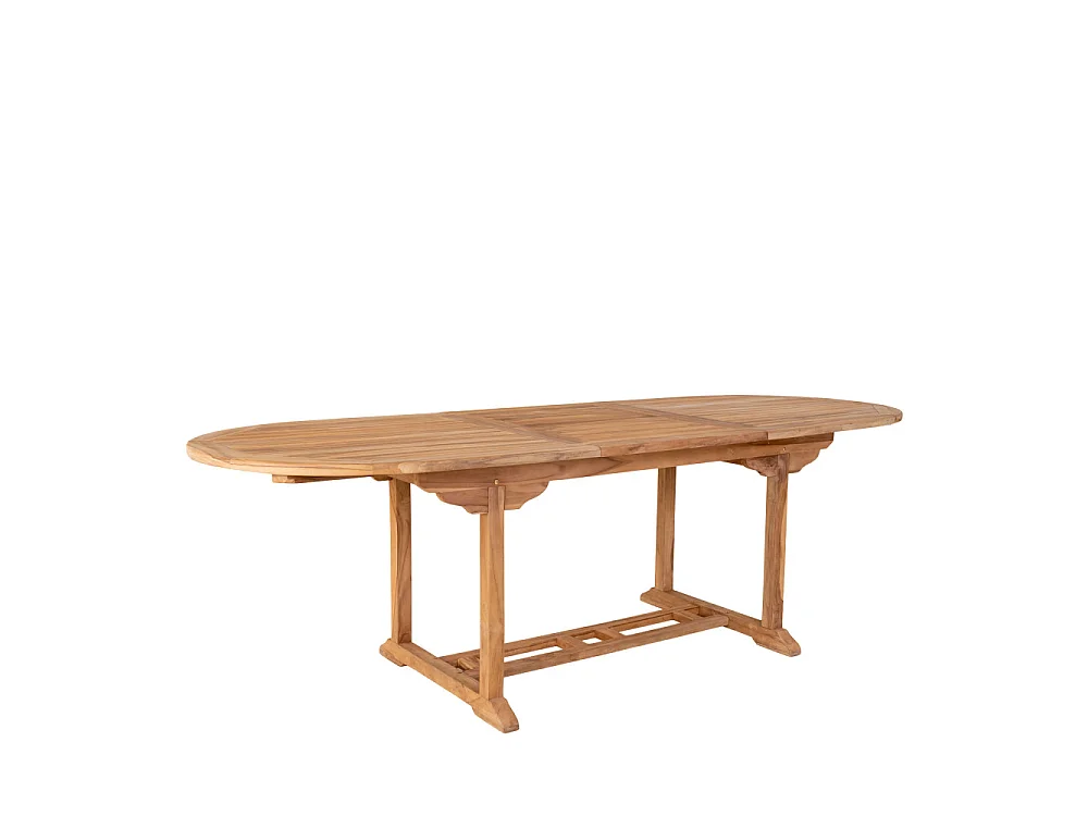 Salamanca tuintafel met extra plank teakhout.
