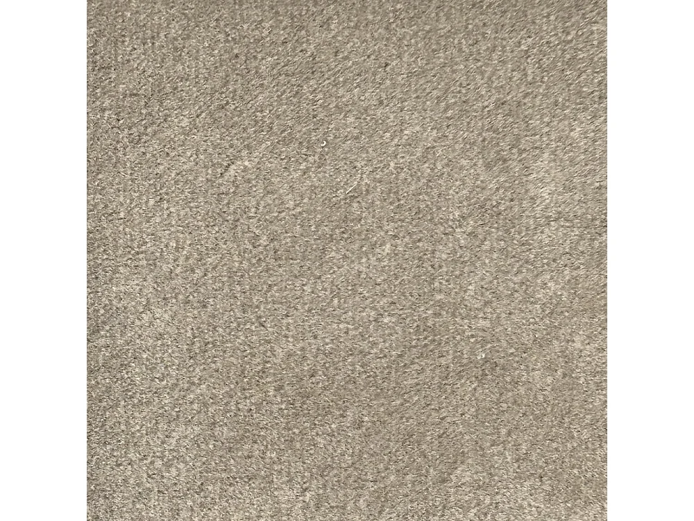 Villabon - Fauteuil XL en velours pieds épingles noirs - Beige