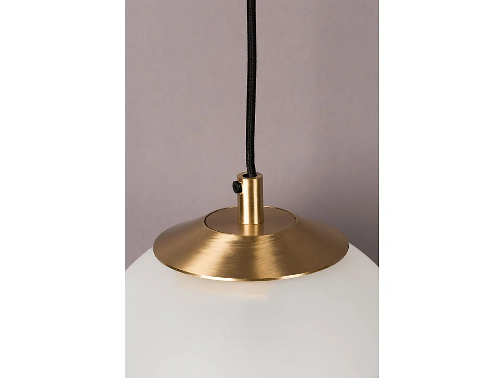 Bulan - Applique murale design boule - Blanc