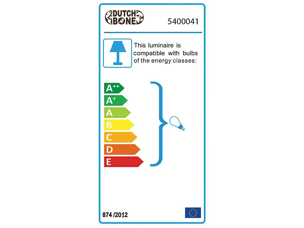 Bulan - Applique murale design boule - Blanc