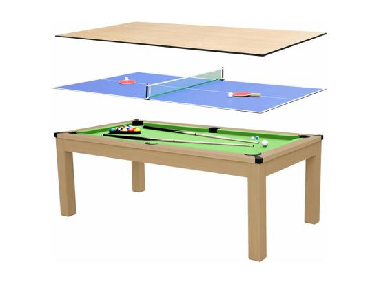 vente unique Table multi-jeux convertible 8-10 personnes - Stan